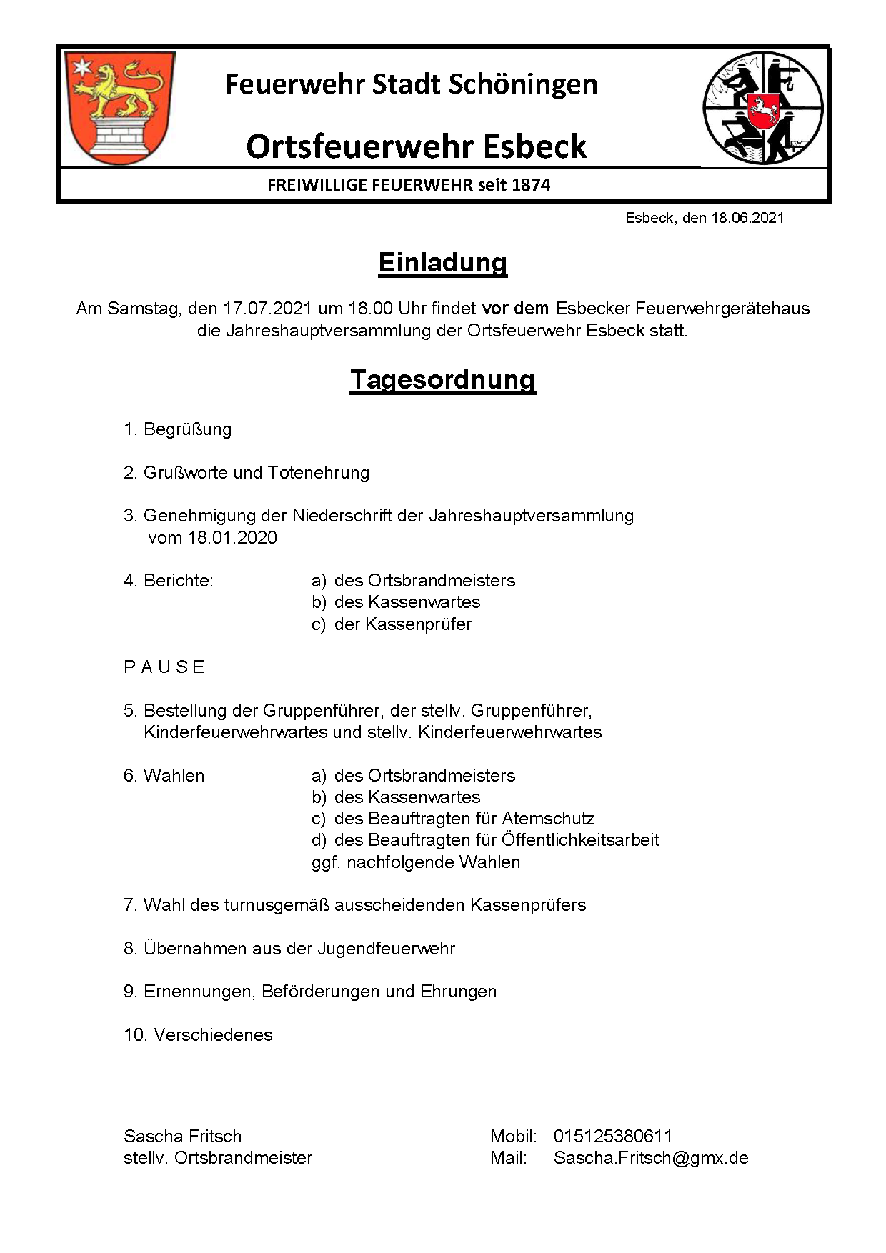 Infos und Einladung JHV 2021 Seite 2
