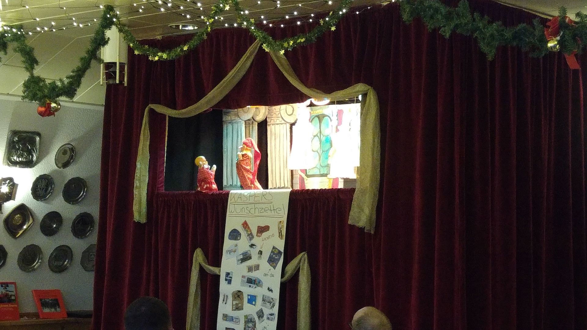 Kinderweihnachtsfeier Kasperletheater klein