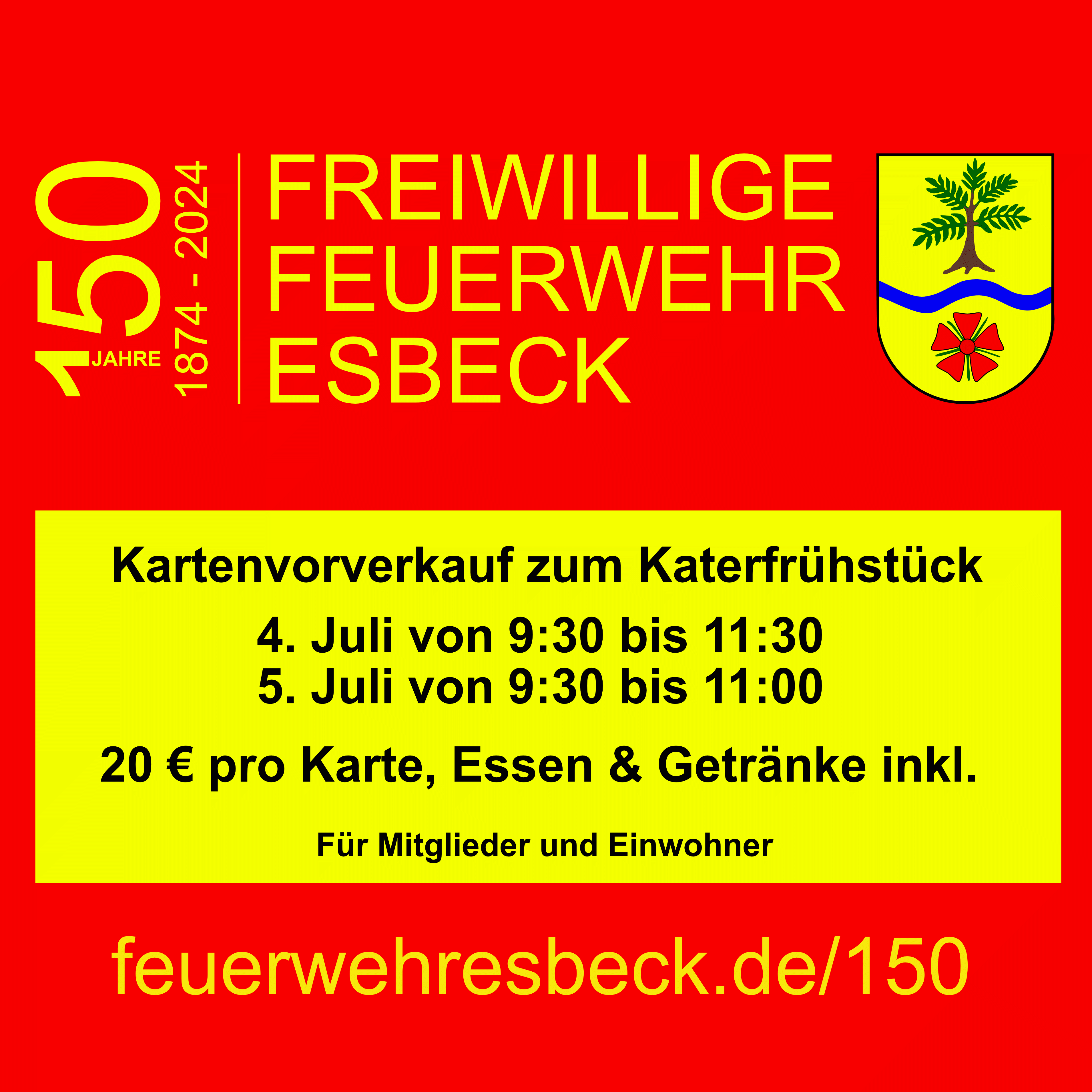 Kartenvorverkauf 4u5Juli2x